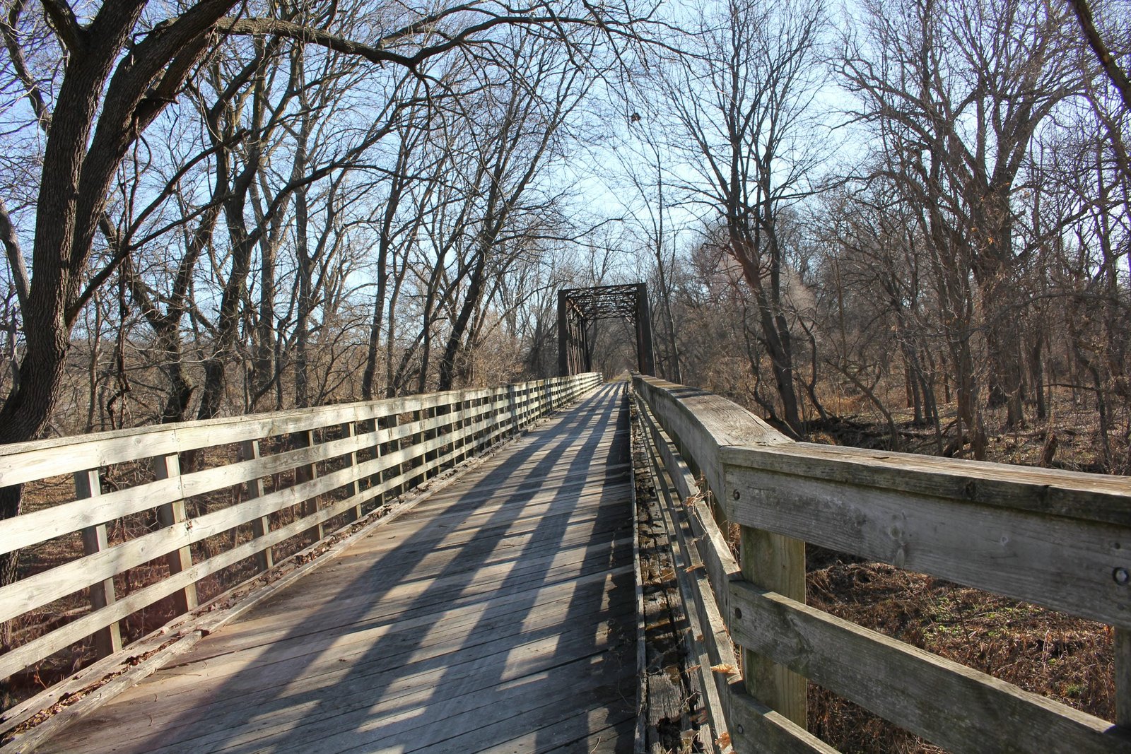 Looking south (railroad east)